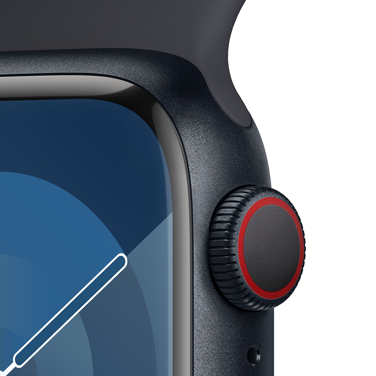 Apple Watch S9 41mm GPS + Cell MD/MD 스포츠 밴드 - S/M