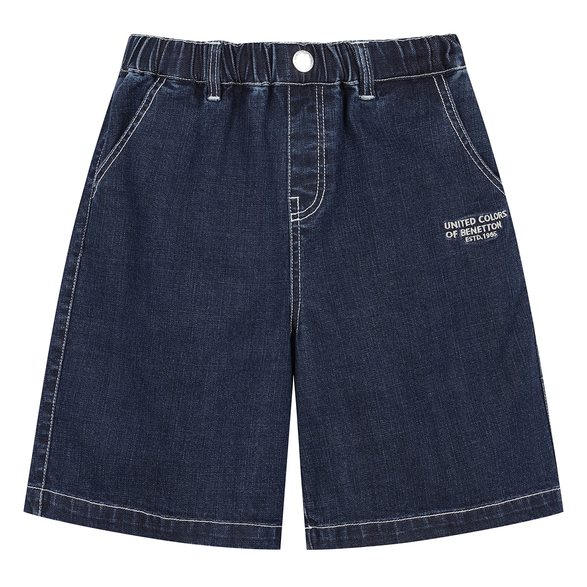 베네통 키즈 데님 반바지