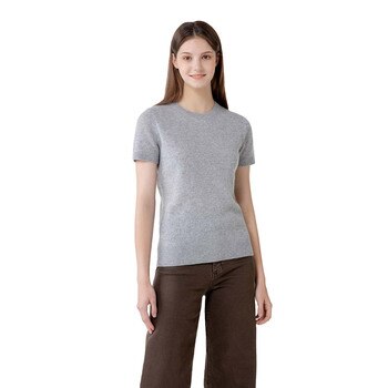 리디아 바인 여성 캐시미어100% 반소매 니트 리디아 바인 여성 캐시미어100% 반소매 니트