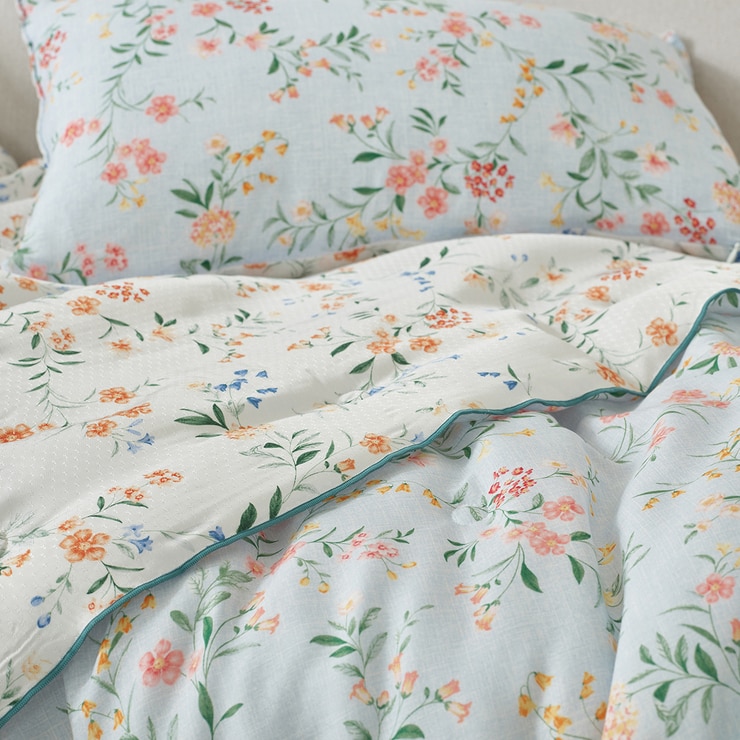 에이프릴앳홈 모달 인견 사계절 담요 120x150cm - 그린