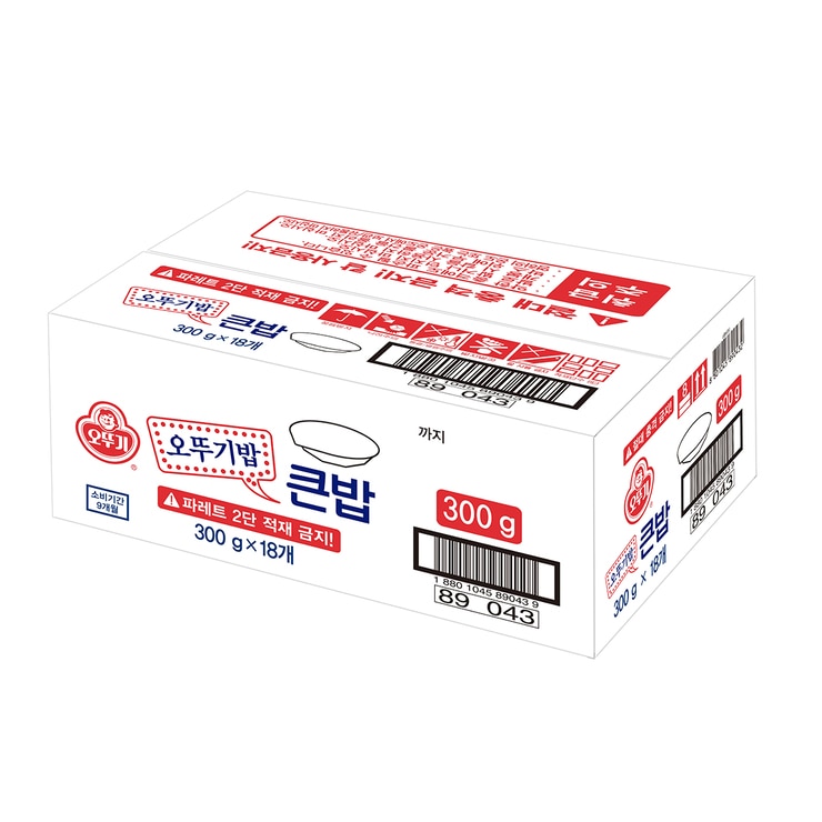 Ottogi Cooked Rice 300g x 18ea 630947