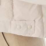 SOUP 여성 인조퍼 다운 베스트