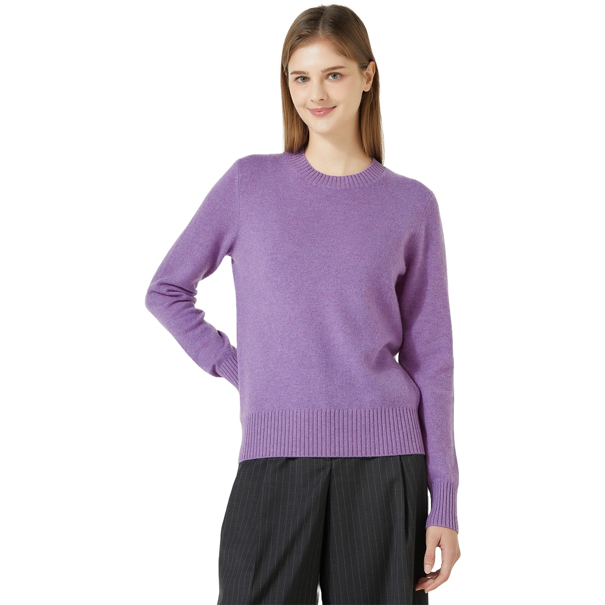 리디아 바인 여성 캐시미어 100% 니트