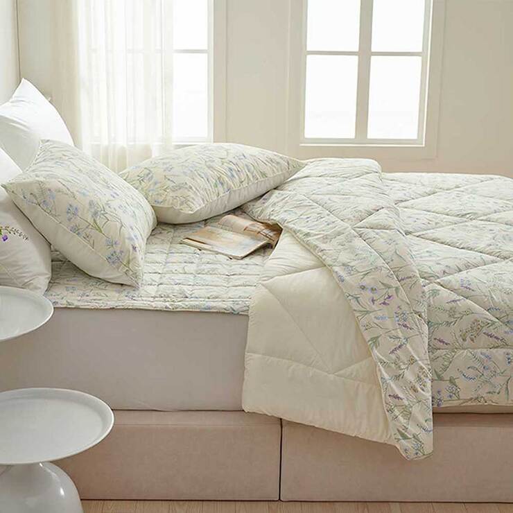 루마인 홈 양모 차렵 이불 - 퀸