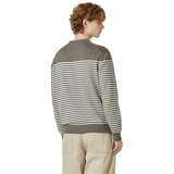 바인 남성 긴소매 니트 크루넥 - 모카