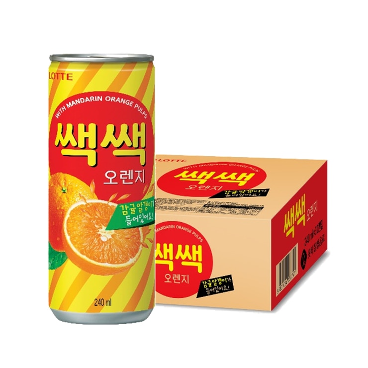 롯데쌕쌕오렌지 240ml x 30 x 96