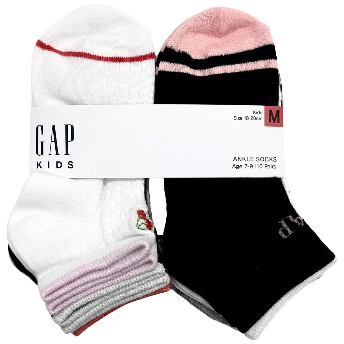 갭 여아 양말 10족- B, M