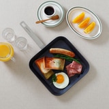 쿠치나레 통 3중 사각 코팅팬 24cm