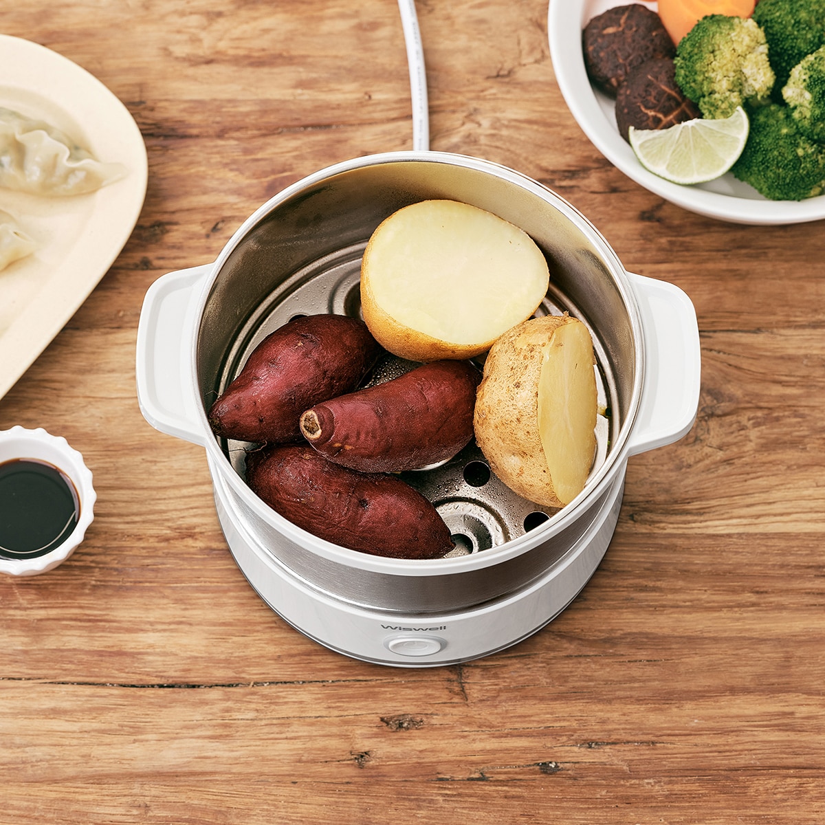 위즈웰 올스텐 2단 계란찜기 WSE6410 위즈웰 올스텐 2단 계란찜기 WSE6410