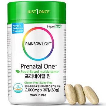 레인보우라이트 임산부 멀티비타민 2000mg x 30정 레인보우라이트 임산부 멀티비타민 2000mg x 30정