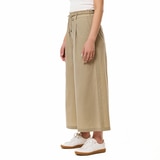 쥬시꾸뛰르 여성 와이드 밴딩 팬츠 - 베이지, L