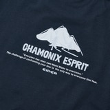 아이더 남성 스트레치 반팔 티셔츠 - 다크네이비