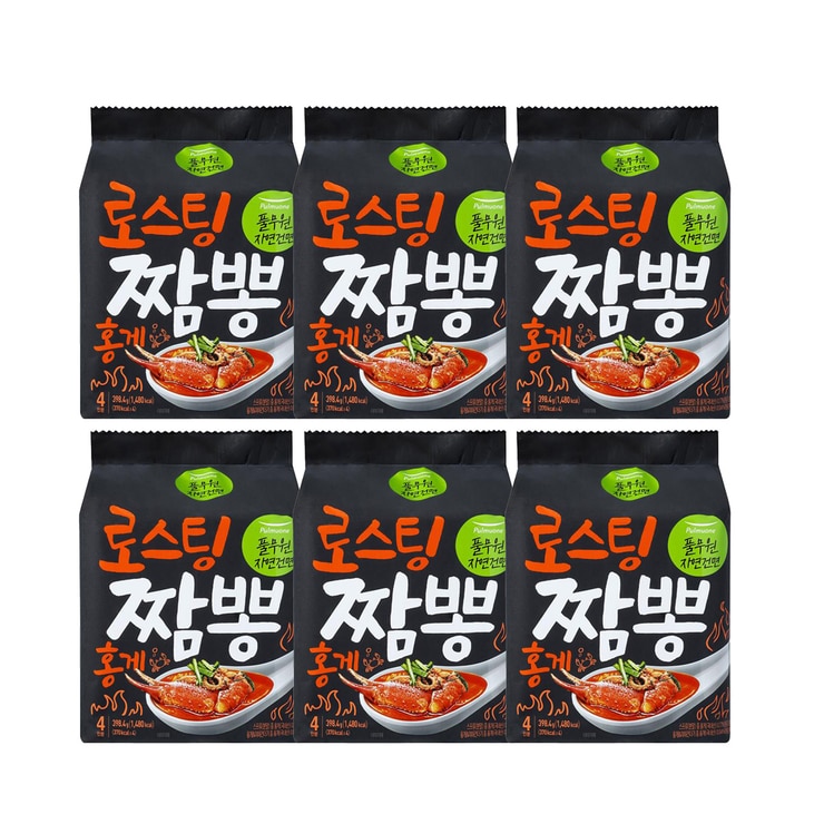 풀무원 로스팅 짬뽕 홍게 99.6g x 24 풀무원 로스팅 짬뽕 홍게 99.6g x 24