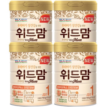 파스퇴르 위드맘 1단계750g x 4