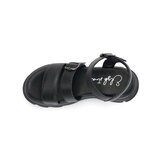 엘리자베스 스튜어트 청키 플랫폼 샌들 - 블랙, 250mm
