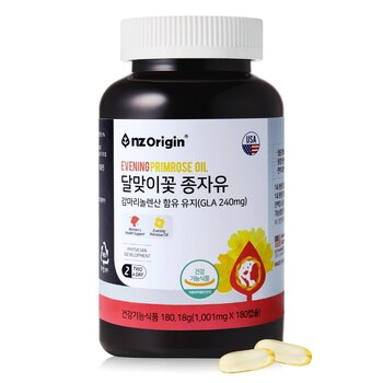 엔젯오리진 달맞이꽃 종자유 1,001mg x 180캡슐 엔젯오리진 달맞이꽃 종자유 1,001mg x 180캡슐
