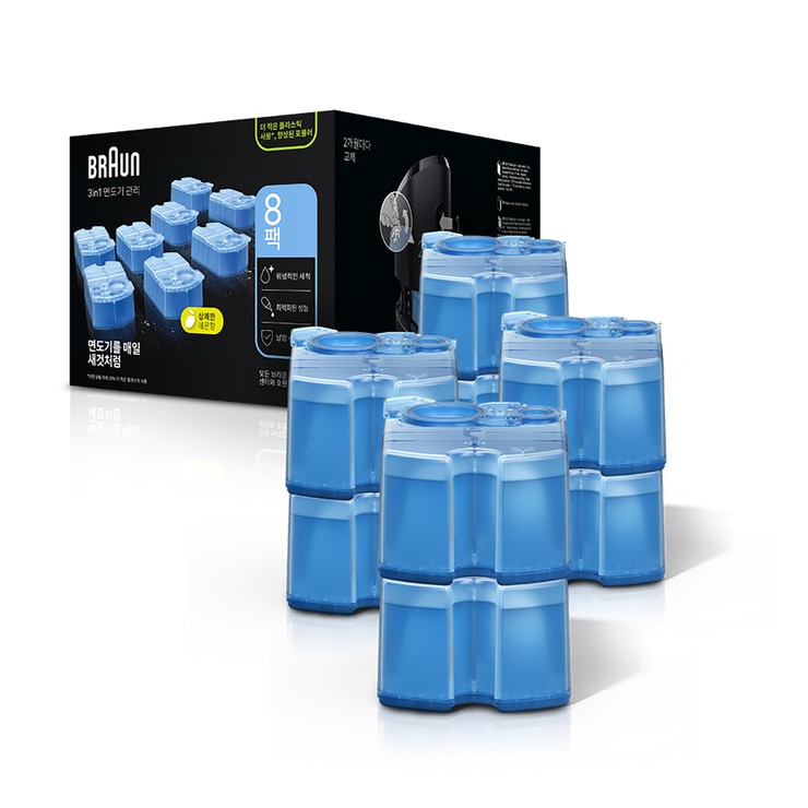 Braun Cleaning Cartridge 8PK 671765