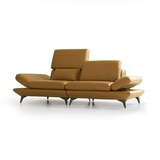 UND 에디션 NA6 천연 통가죽 소파 3인 - 러스트카멜