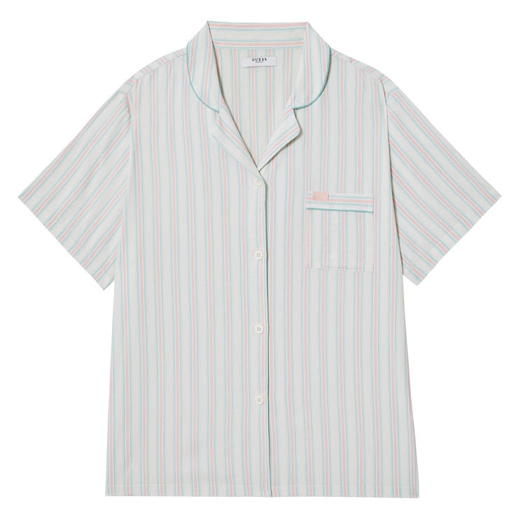 게스 여성 레이온 파자마 세트 - 아이보리