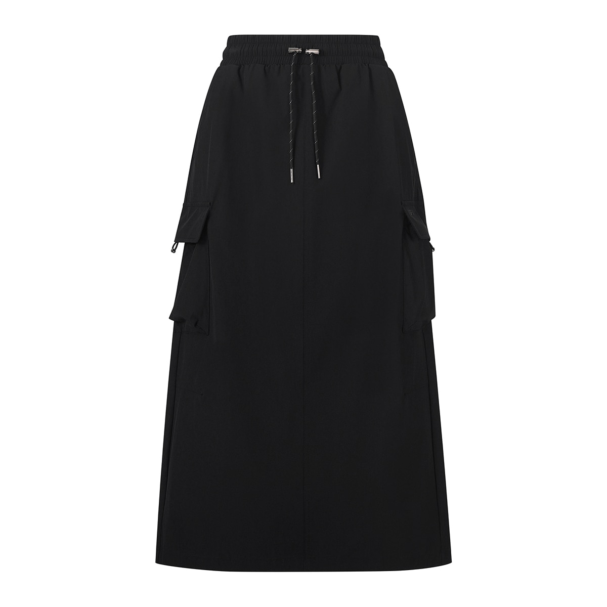 네파 여성 카고 포켓 스커트 - 블랙