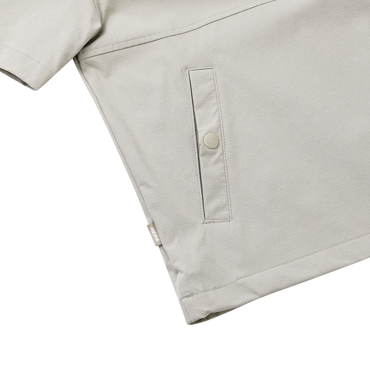 네파 키즈 아노락 상하의 세트 - 라이트베이지