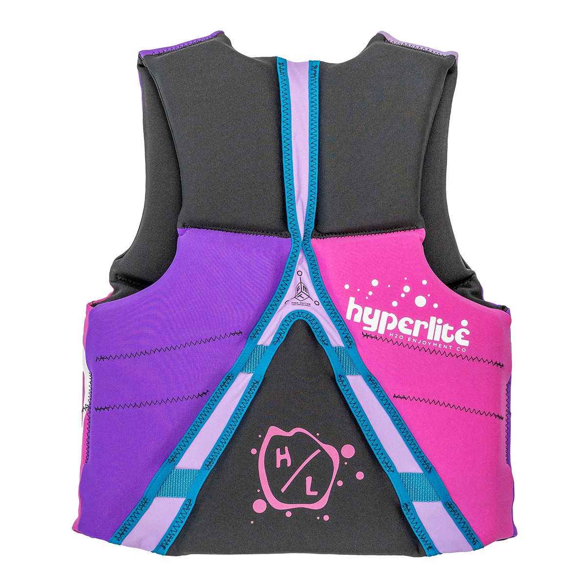 하이퍼라이트 아동용 구명조끼 - 여아용 퍼플