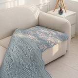 플로티나 뜨왈 순면 소파패드 70x180cm - 그린