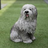 야외용 올드 잉글리시 쉽독 조각상 45cm