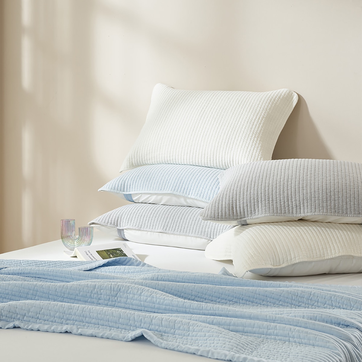 루마인 홈 모달 밴드 베개 커버 2P