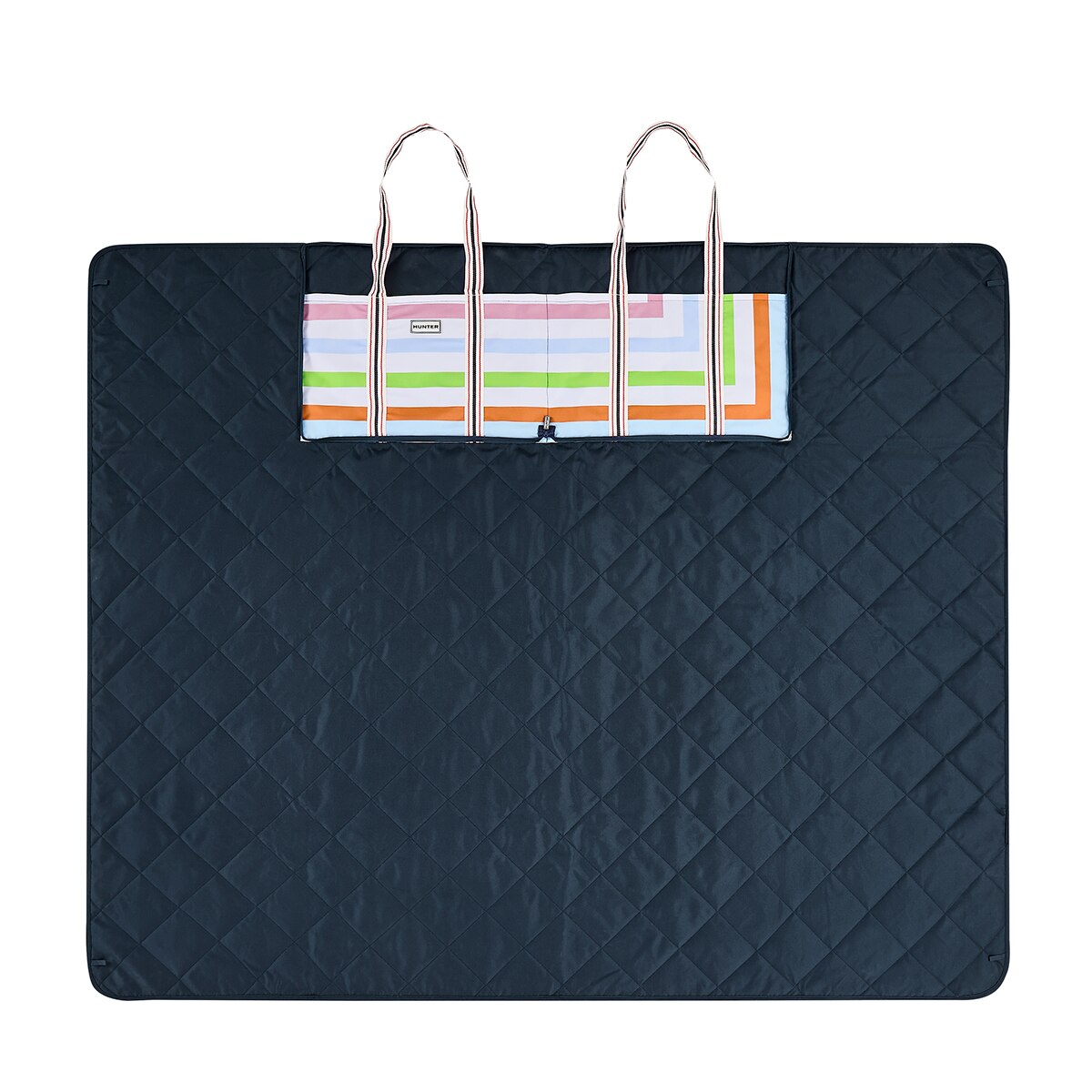 HUNTER 야외용 접이식 담요 겸 매트 152x183cm - 파스텔