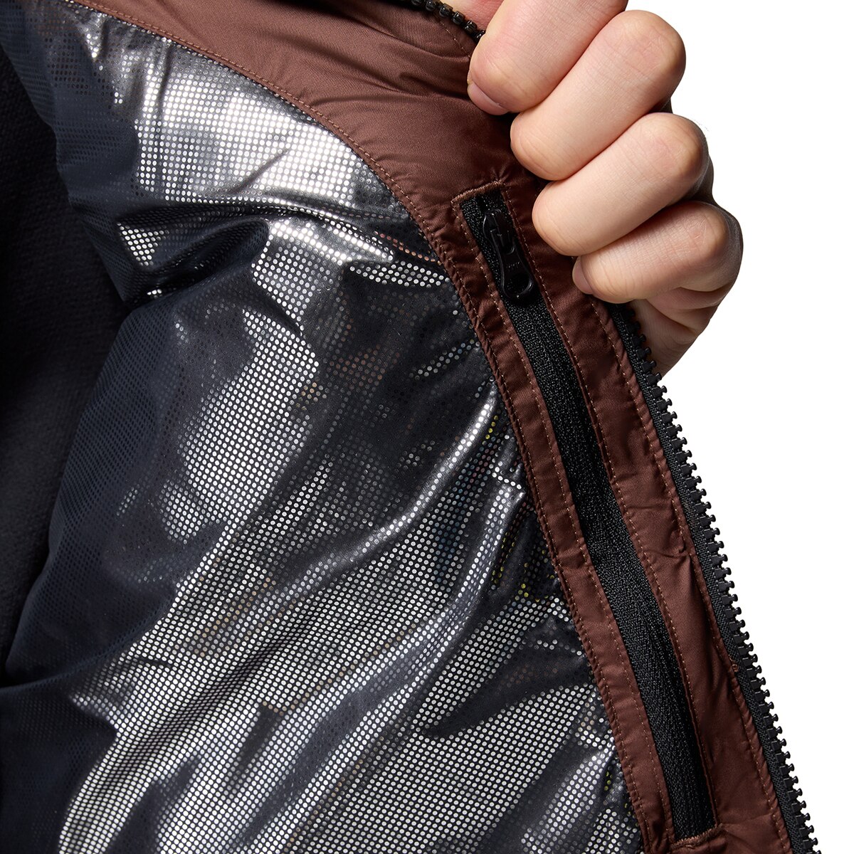 컬럼비아 남성 파이크 래이크II 패딩 베스트 - 브라운(배색), XL