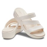 크록스 보카 스트래피 웨지 - 오이스터