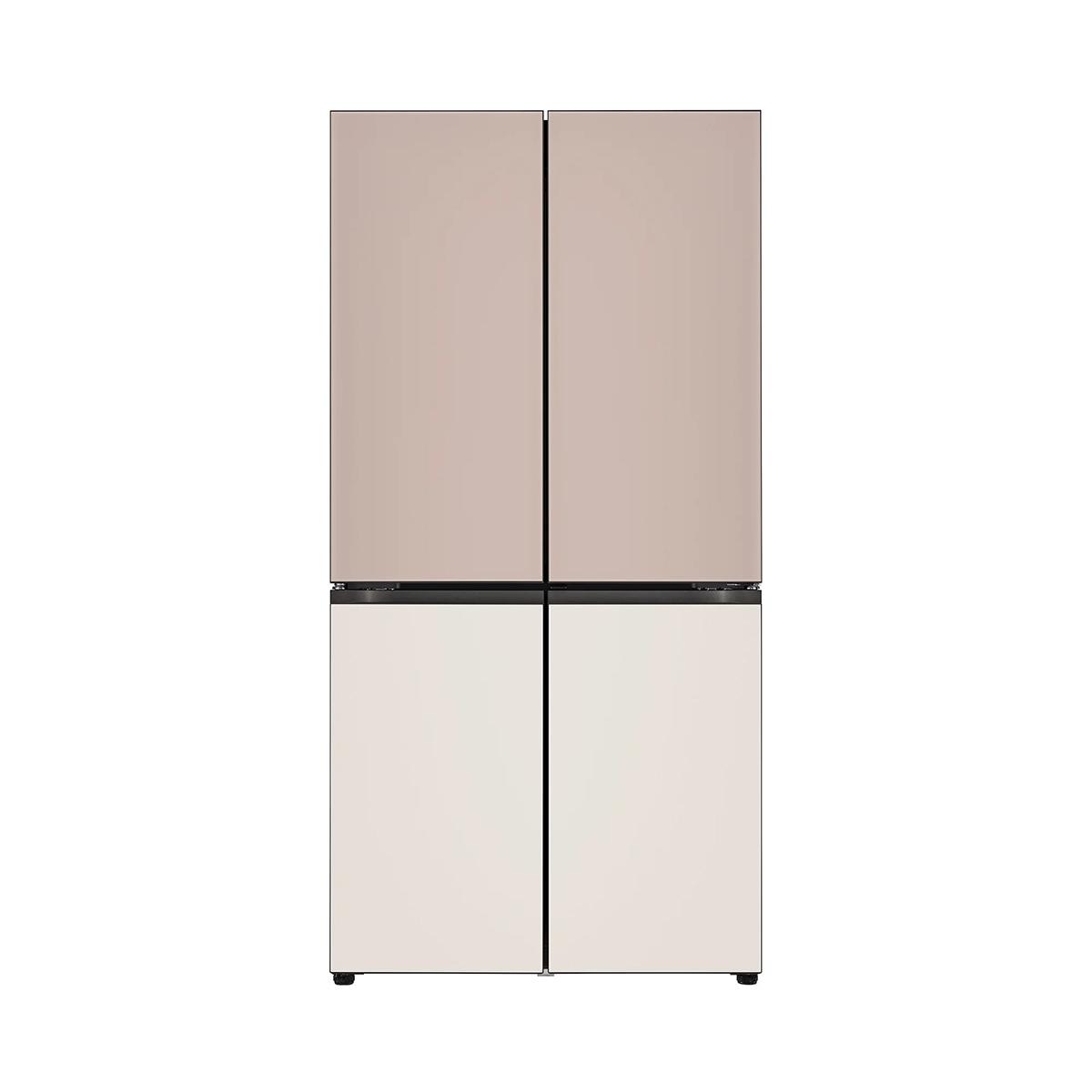 LG 오브제 AI 매직스페이스 냉장고 870L, 글라스 아몬드/토프 LG 오브제 AI 매직스페이스 냉장고 870L, 글라스 아몬드/토프