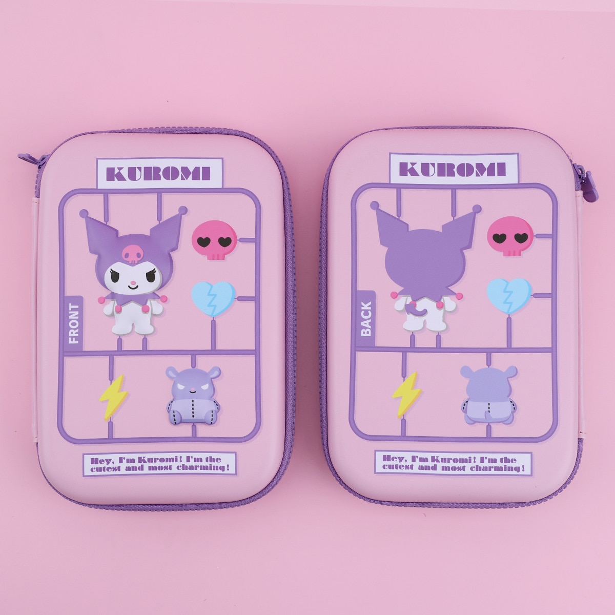 산리오캐릭터즈 EVA입체파우치 - 쿠로미 산리오캐릭터즈 EVA입체파우치 - 쿠로미