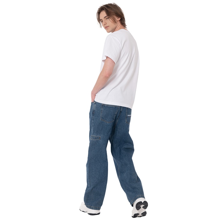 UCLA 성인 반소매 로고 티셔츠 - 화이트, L(105)