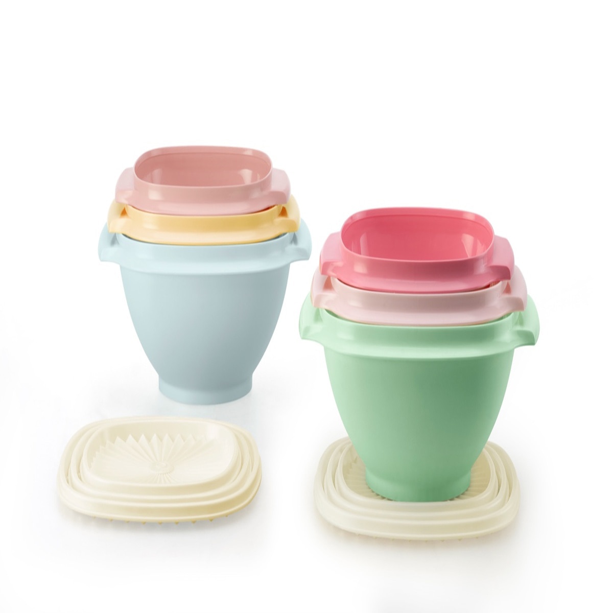 타파웨어 헤리티지 원형 밀폐용기 세트 12P 타파웨어 헤리티지 원형 밀폐용기 세트 12P