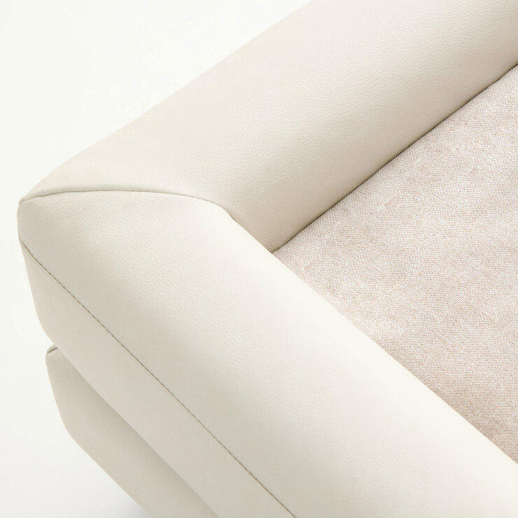 UND 버디클린 소파 펫 스툴 클린레더 - 크림