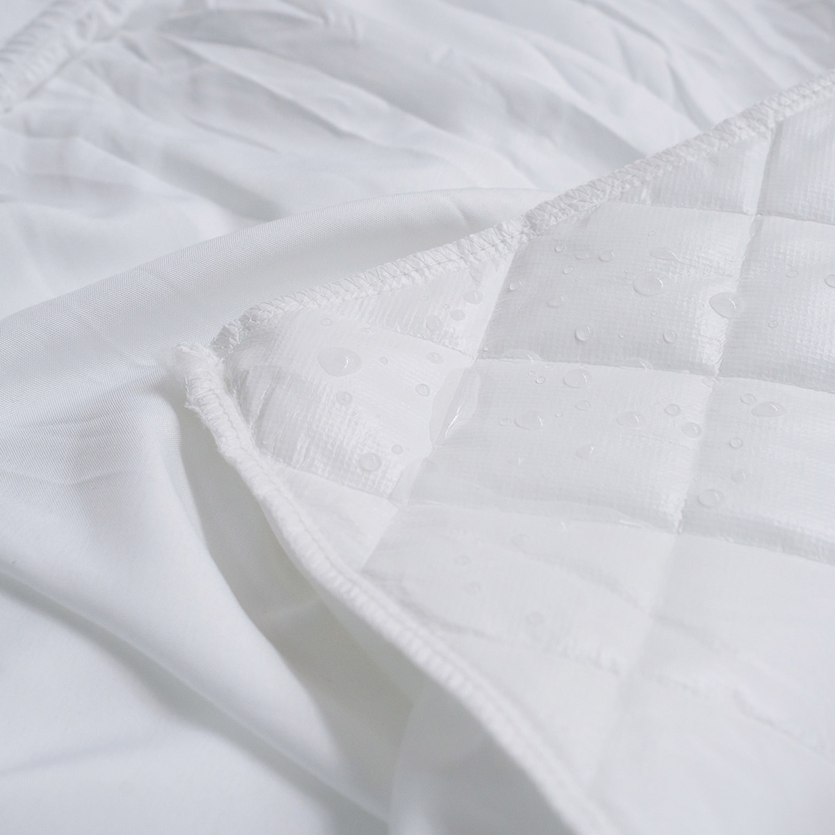 플로티나 방수 누빔 매트리스 커버 - 슈퍼싱글