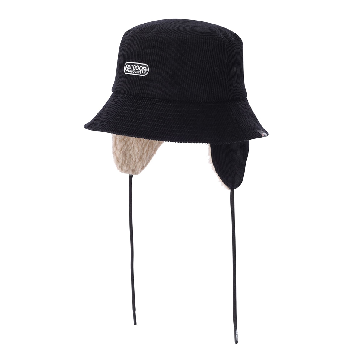 아웃도어 프로덕츠 이어플랩 버킷햇 - 블랙 아웃도어 프로덕츠 이어플랩 버킷햇 - 블랙