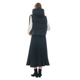 SOUP 여성 인조퍼 다운 베스트 - 블랙, S SOUP 여성 인조퍼 다운 베스트 - 블랙, S