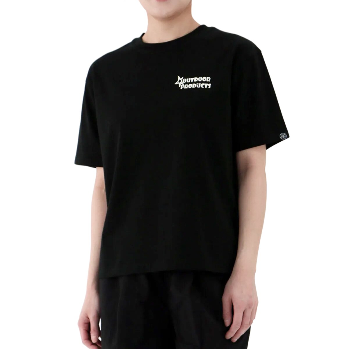 아웃도어 프로덕츠 여성 반소매 티셔츠 - 오션 블랙, S