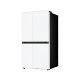 엘지 오브제 AI 매직스페이스 양문형 832L, 메탈 에센스 화이트