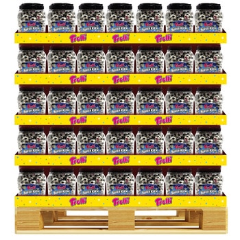 Trolli 축구공 젤리 1,146.8g x 252개