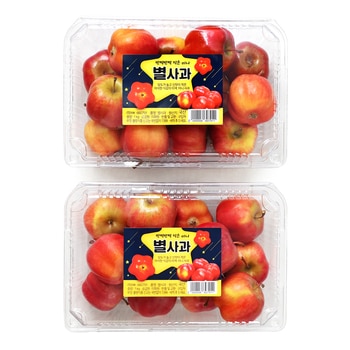 미니별사과1kg X 2팩 미니별사과1kg X 2팩