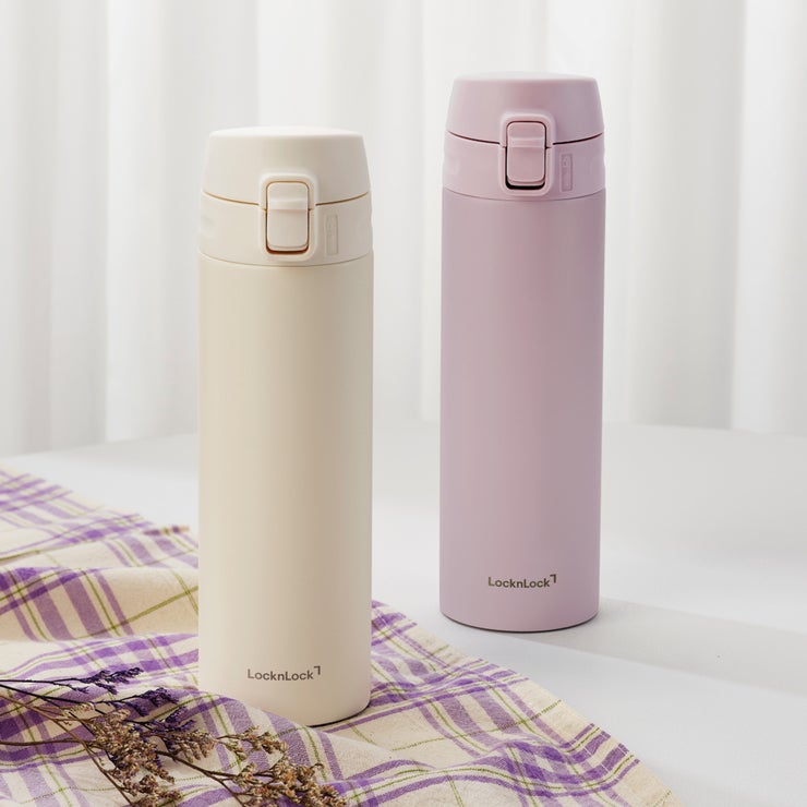 락앤락 경량 텀블러 500ml 2PK - 아이보리퍼플 락앤락 경량 텀블러 500ml 2PK - 아이보리퍼플