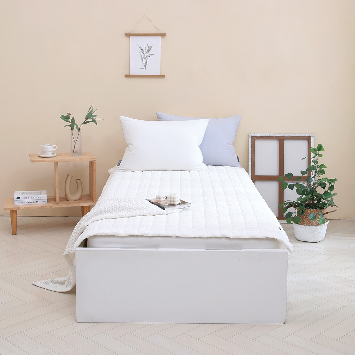 April At Home 프라임 양모 워싱 패드 - 싱글