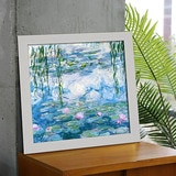 지클레 정방형 명화 47.5 x 47.5cm - 모네 수련 II