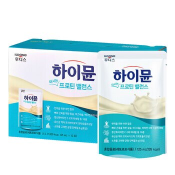 일동후디스 하이뮨 마시는프로틴밸런스 125ml x 12입 일동후디스 하이뮨 마시는프로틴밸런스 125ml x 12입