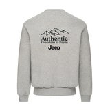 Jeep 남성 긴소매 플리스 크루넥 Jeep 남성 긴소매 플리스 크루넥