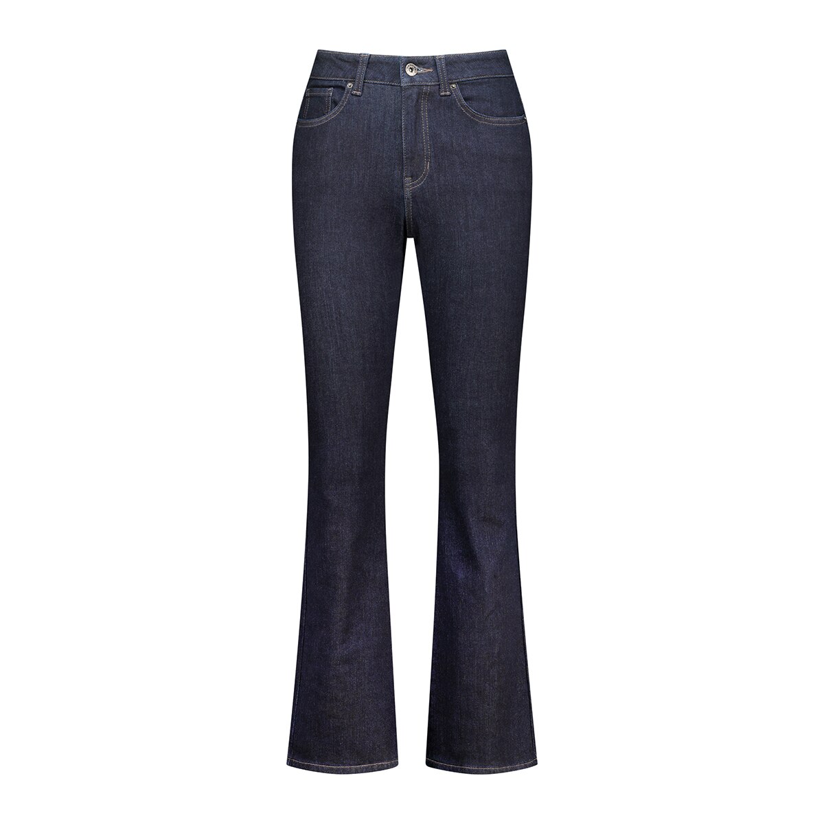 게스 여성 기모 슬림 부츠컷 청바지 - 블루 블랙, 67(27)